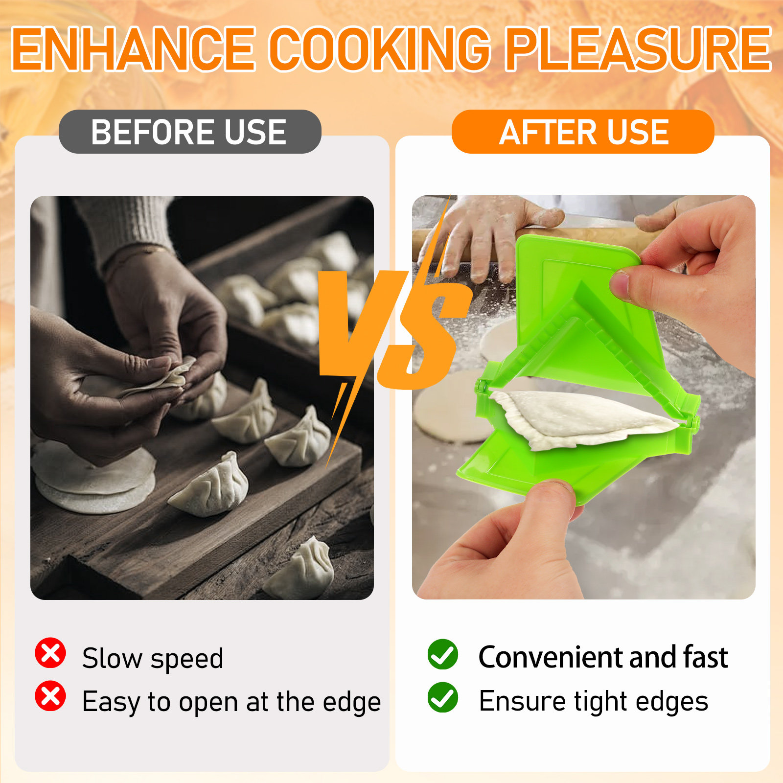 3Pcs Dumpling Mold Set Plastic - Dumpling Press Set ulasan dan harga