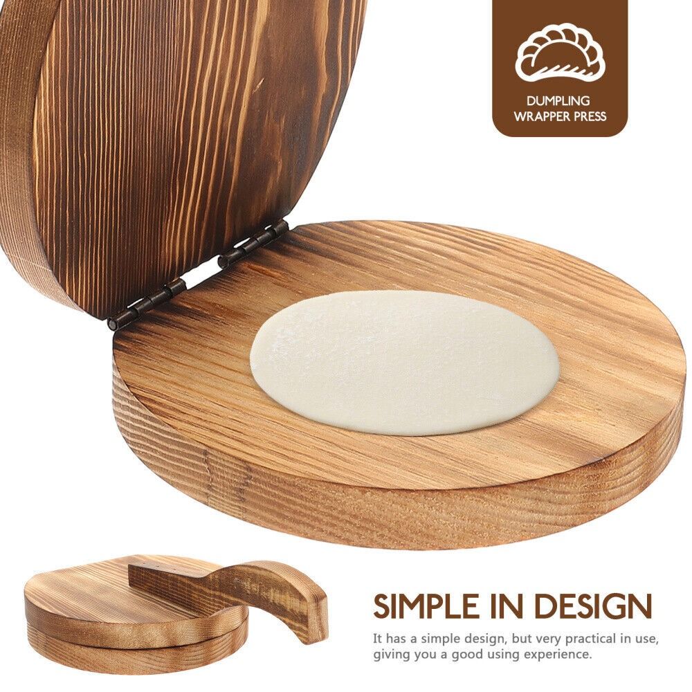 DIY Wooden Dumpling Wrapper Pr - Dumpling Press Set ulasan dan harga