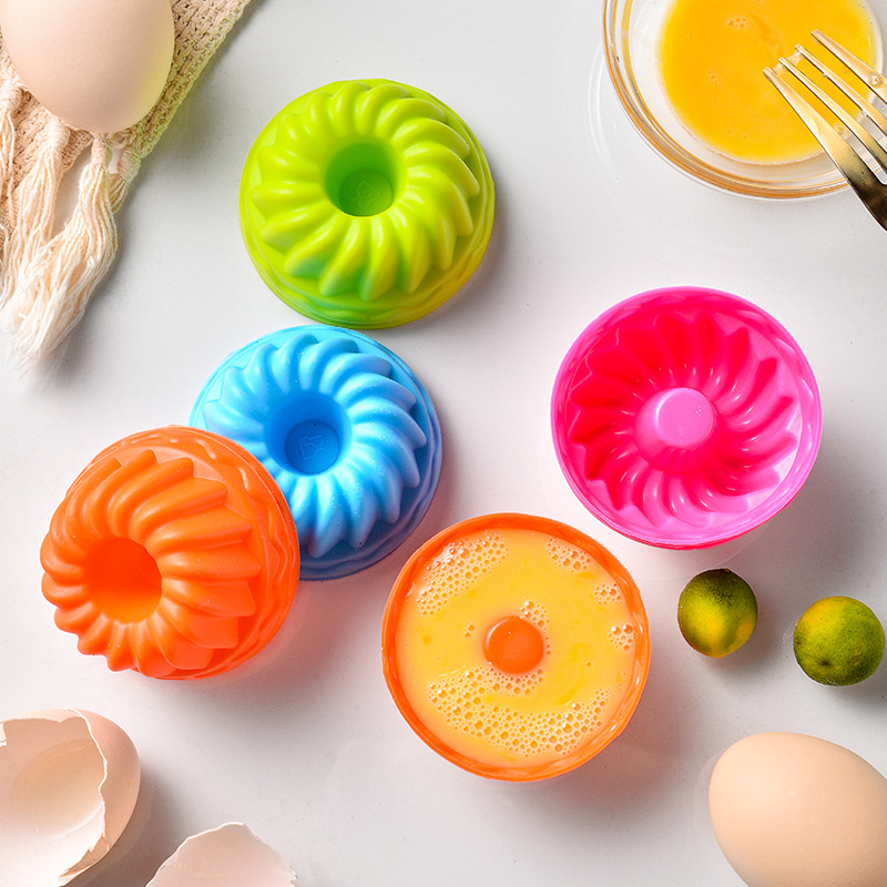 Spiral Silicone Muffin Cups Pu - Donut Mold Silicone ulasan dan harga