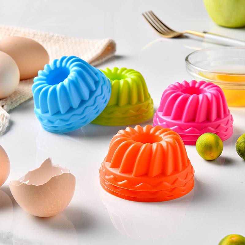 Spiral Silicone Muffin Cups Pu - Donut Mold Silicone ulasan dan harga