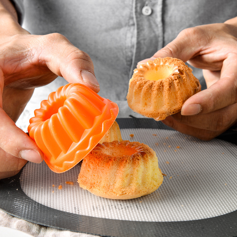 Spiral Silicone Muffin Cups Pu - Donut Mold Silicone ulasan dan harga